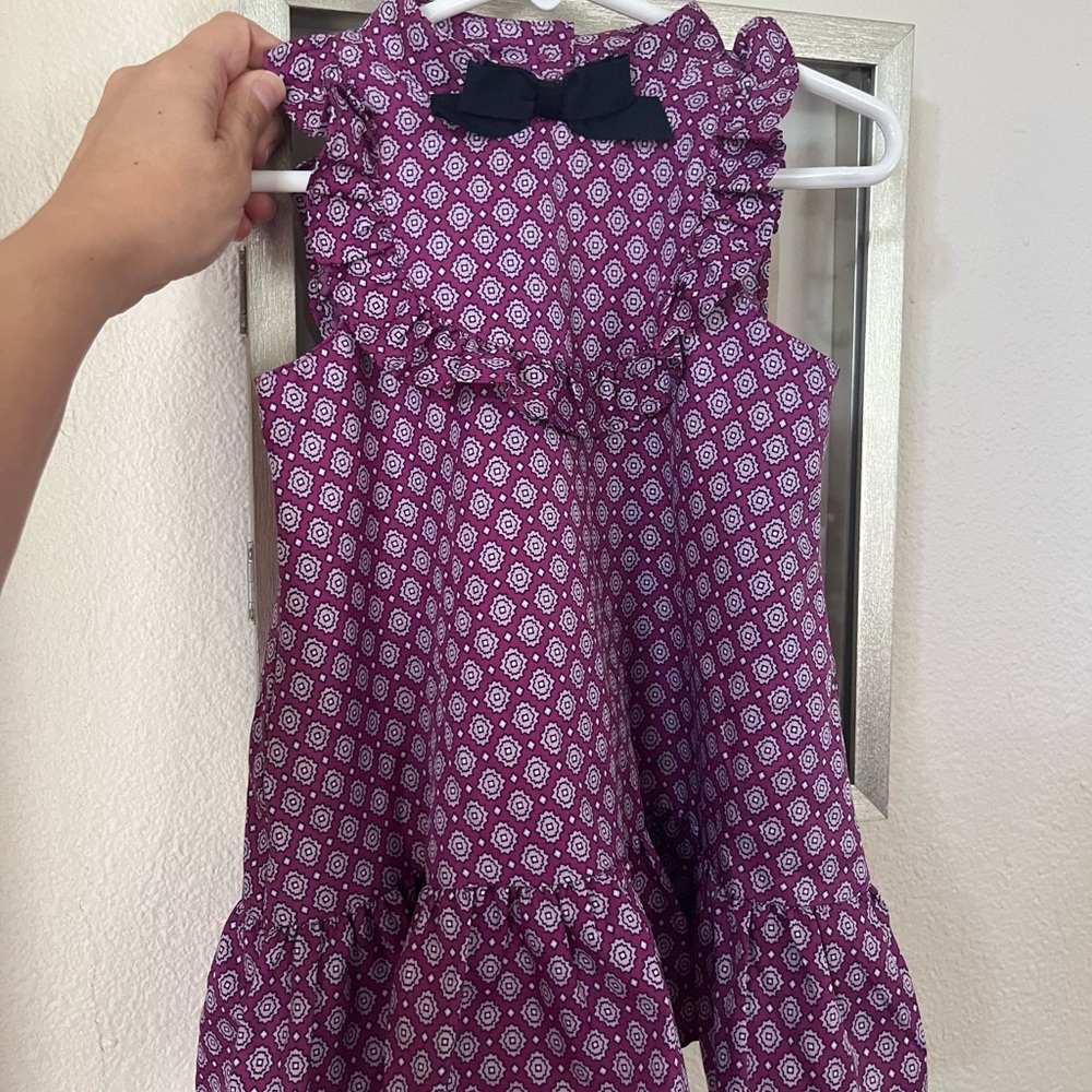 Janie and Jack Pink Geometric Dress